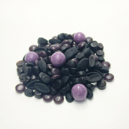 Veilchenlakritzmischung